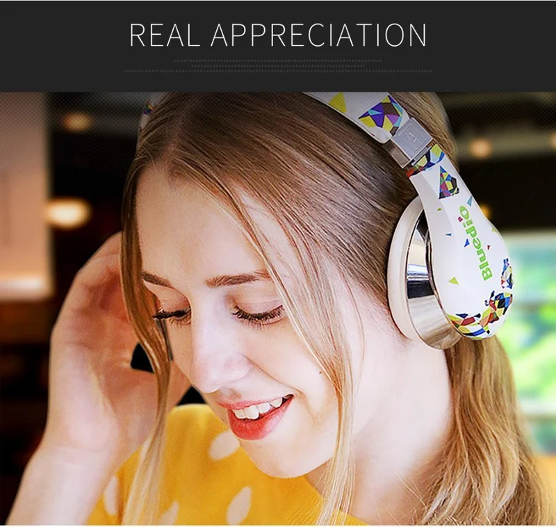 Bluedio A2 Bluetooth-Kopfhörer/Headset Modische kabellose Kopfhörer für Telefone und Musik
