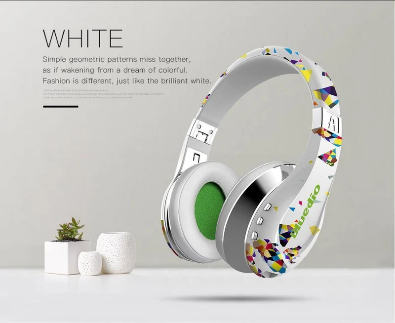 Bluedio A2 Bluetooth-Kopfhörer/Headset Modische kabellose Kopfhörer für Telefone und Musik