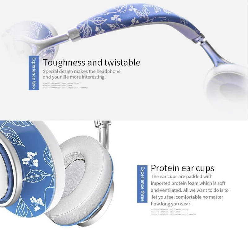 Bluedio A2 Bluetooth-Kopfhörer/Headset Modische kabellose Kopfhörer für Telefone und Musik