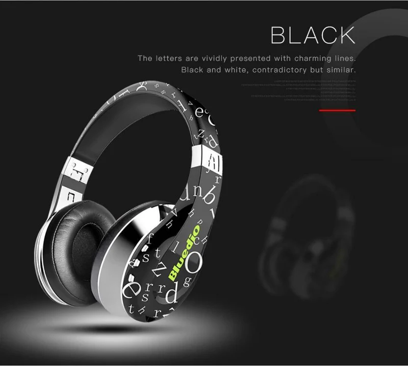 Bluedio A2 Bluetooth-Kopfhörer/Headset Modische kabellose Kopfhörer für Telefone und Musik