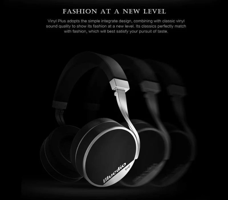 Bluedio Vinyl Plus Light Extravaganter kabelloser Bluetooth-Kopfhörer / Headset für Musik