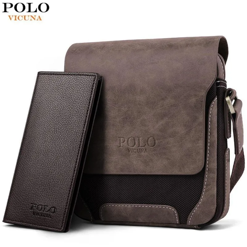 Weinlese-beiläufige Patchwork-haltbare Oxford-Mann-Tasche mit lederner Abdeckungs-Art- und Weisemens-Spielraum-Beutel-Art- und WeiseCrossbody Beutel-Mann