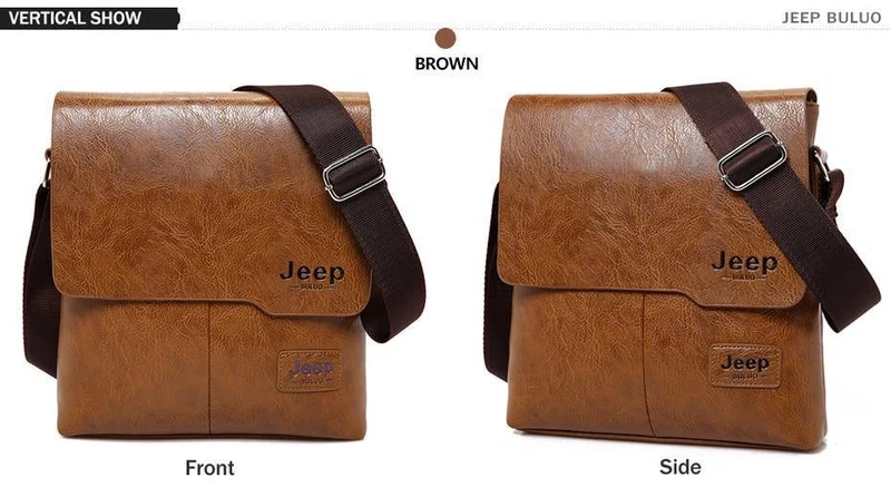 Mann Umhängetasche 2 Set Männer Pu-leder Umhängetaschen Business Crossbody Casual Bag Berühmte Marke ZH1505 / 8068
