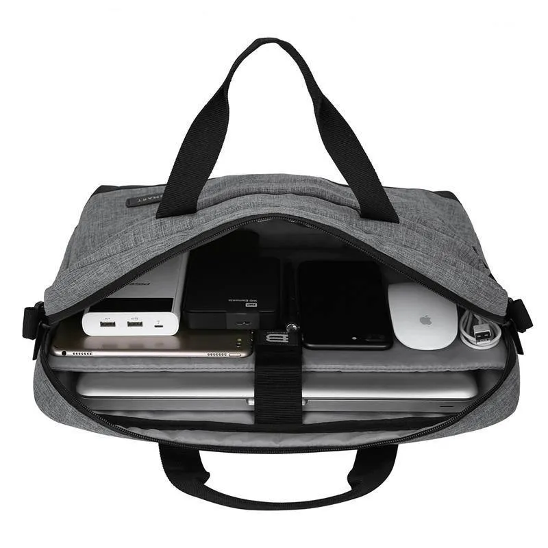 Männer 15.6 Zoll Laptop Aktentasche Tasche Handtasche Herren Nylon Aktentasche Herren Büro Taschen Business Computer Taschen