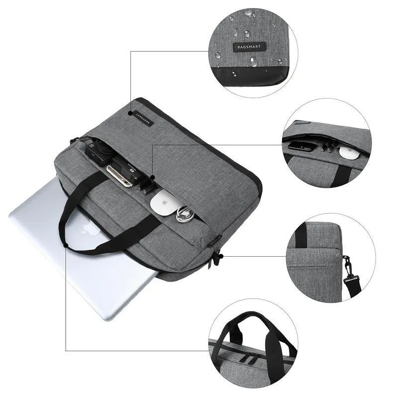 Männer 15.6 Zoll Laptop Aktentasche Tasche Handtasche Herren Nylon Aktentasche Herren Büro Taschen Business Computer Taschen
