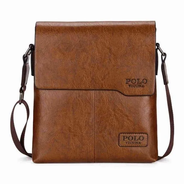 VICUNA POLO Vintage-Mode Herren Ledertasche Marke Casual Business Herrentasche Hochwertige Neue Herren Reise Umhängetasche Promotion