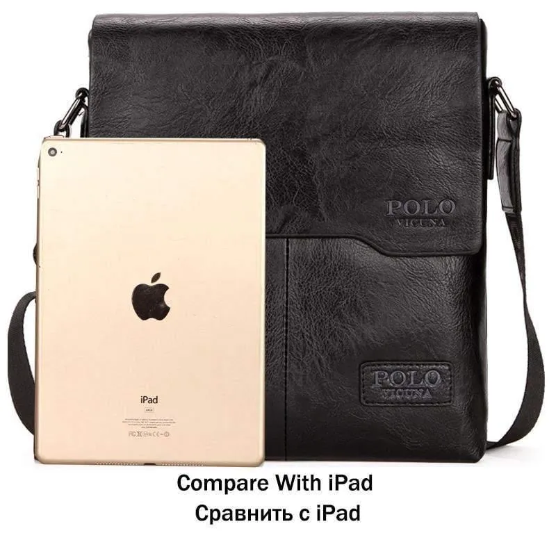 VICUNA POLO Vintage-Mode Herren Ledertasche Marke Casual Business Herrentasche Hochwertige Neue Herren Reise Umhängetasche Promotion