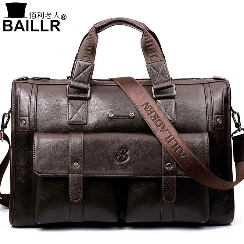 Mann Tasche Leder Schwarz Aktentasche Männer Business Handtasche Messenger Taschen Männlichen Vintage männer Schulter Tasche Große Kapazität