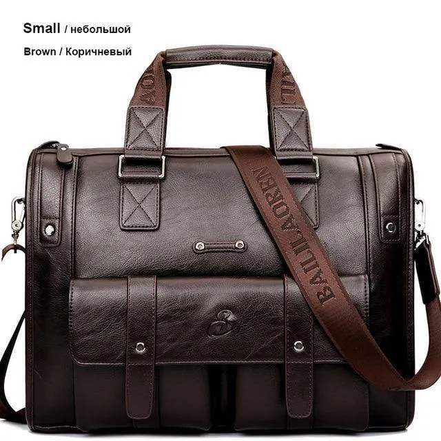 Mann Tasche Leder Schwarz Aktentasche Männer Business Handtasche Messenger Taschen Männlichen Vintage männer Schulter Tasche Große Kapazität