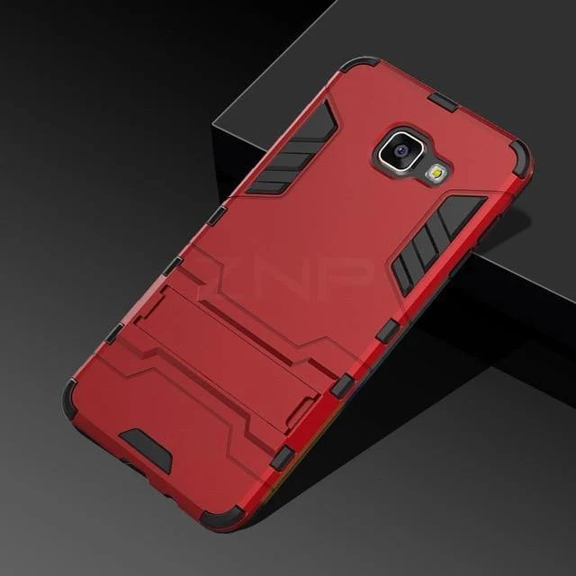 ZNP Full Shockproof Armor Stand Cover Case For Samsung Galaxy A5 A3 A7 A8 Plus Holder Phone Case For Samsung J5 J7 A7 A5 A3 Case