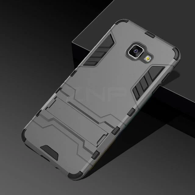 ZNP Full Shockproof Armor Stand Cover Case For Samsung Galaxy A5 A3 A7 A8 Plus Holder Phone Case For Samsung J5 J7 A7 A5 A3 Case