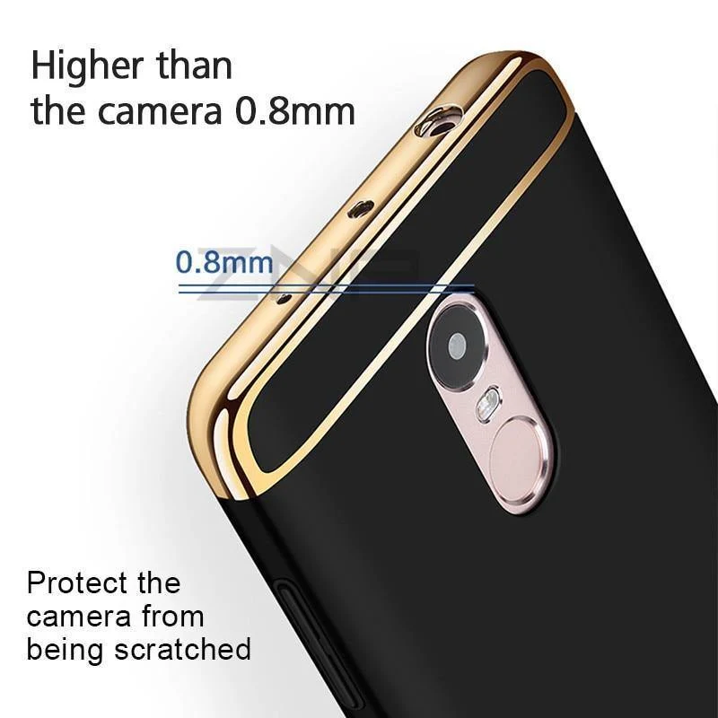 ZNP Luxury Shockproof Case For Xiaomi Redmi Note 4 4X Hard Back Cover Cases For Redmi Note 4X Redmi Note 4 Phone Case shell