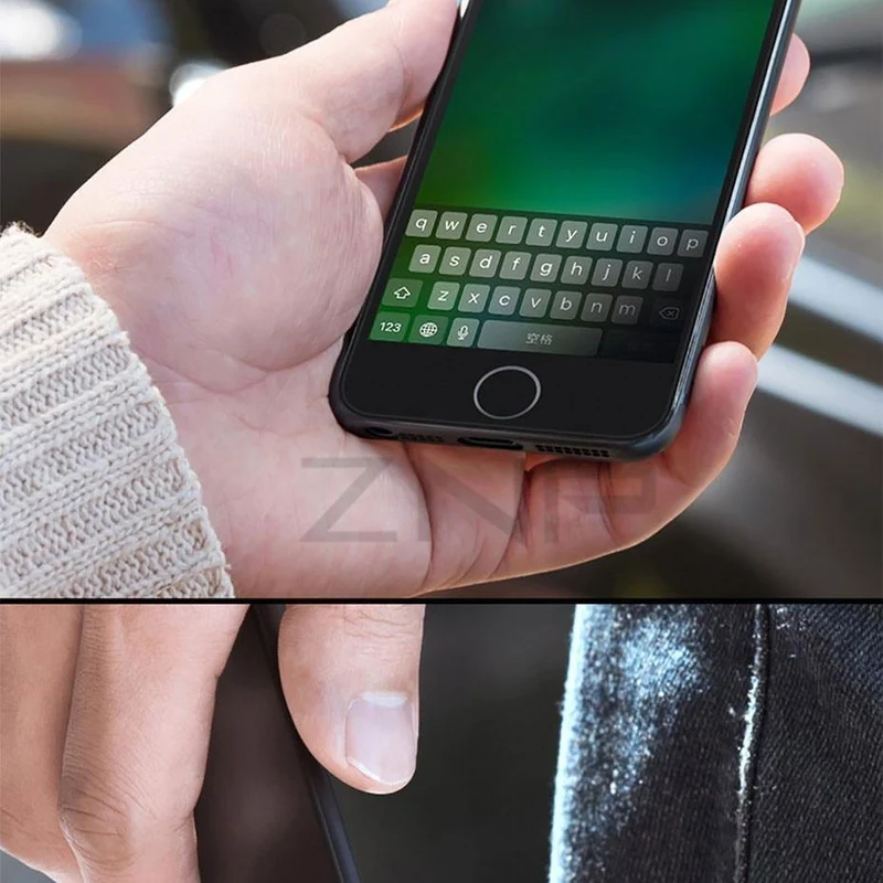 ZNP Luxury Silicone TPU Case For iPhone 6 6s 7 Plus 5 5s SE Cases Back Matte Soft Cover For iPhone 7 8 Plus 6 6s Phone Case p30