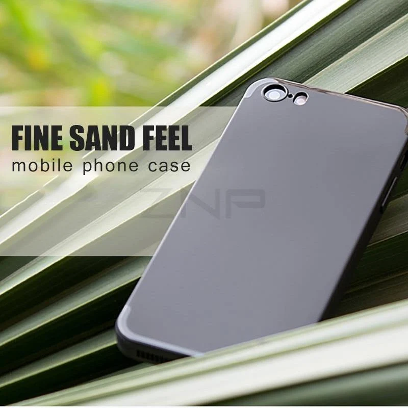 ZNP Luxury Silicone TPU Case For iPhone 6 6s 7 Plus 5 5s SE Cases Back Matte Soft Cover For iPhone 7 8 Plus 6 6s Phone Case p30