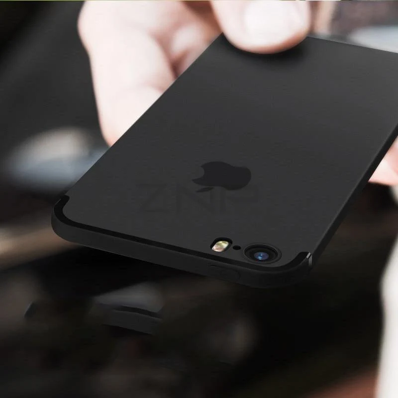 ZNP Luxury Silicone TPU Case For iPhone 6 6s 7 Plus 5 5s SE Cases Back Matte Soft Cover For iPhone 7 8 Plus 6 6s Phone Case p30