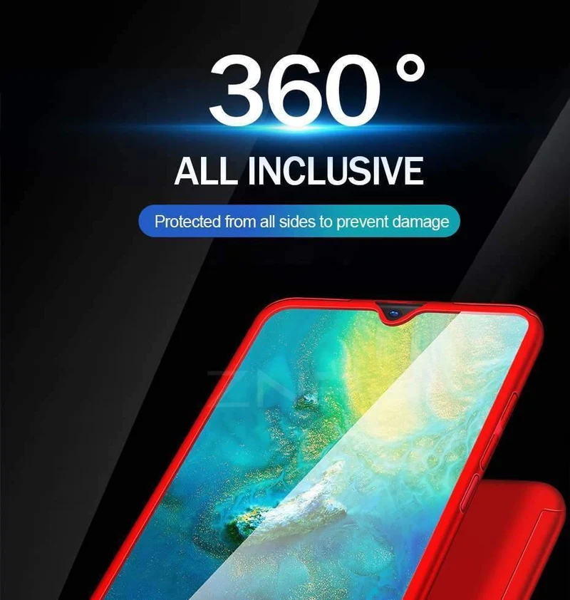 ZNP 360 Degree Shockproof Case For Huawei Mate 20 10 Lite Mate 20X Full Cover Phone Case For Huawei Mate 10 20 Pro 20 Lite Case