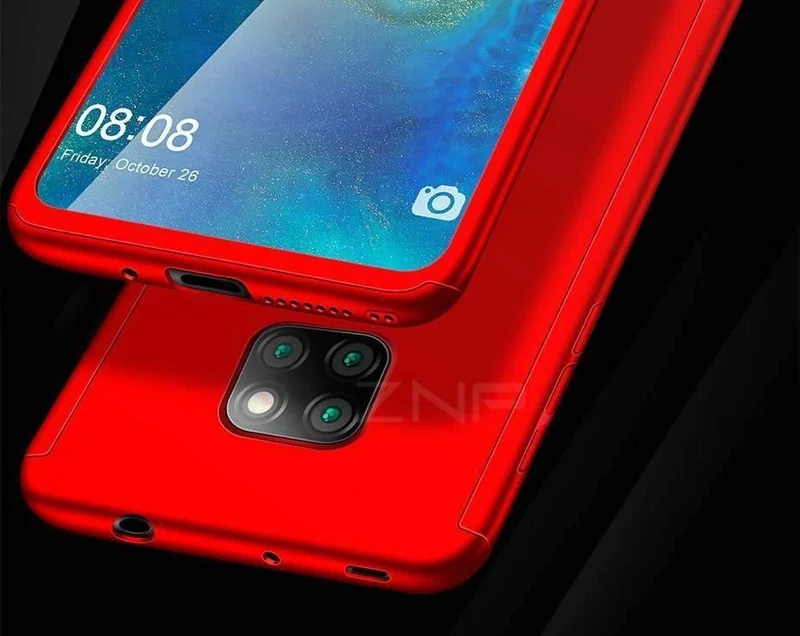 ZNP 360 Degree Shockproof Case For Huawei Mate 20 10 Lite Mate 20X Full Cover Phone Case For Huawei Mate 10 20 Pro 20 Lite Case