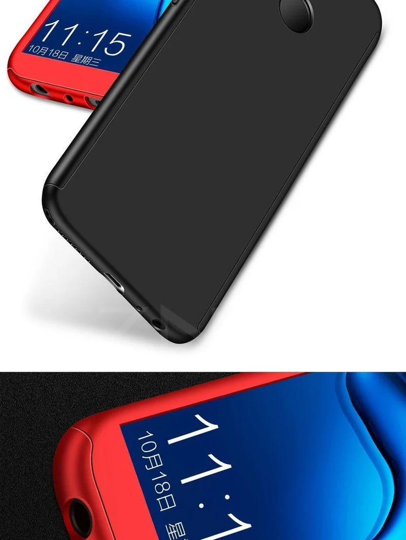 ZNP 360 Degree Full Cover Protection Case For Huawei Honor 9 10 Lite Cases With Glass For Honor V9 Play V10 Phone Case Shell