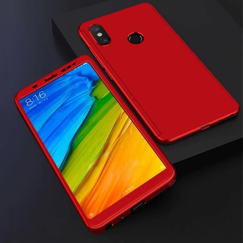 ZNP Luxury Full Cover Case For Xiaomi Redmi Note 5 6 Pro Redmi Note 7 5A Case With Glass For Redmi 4X 6A 6 Pro 5 Plus Phone Case