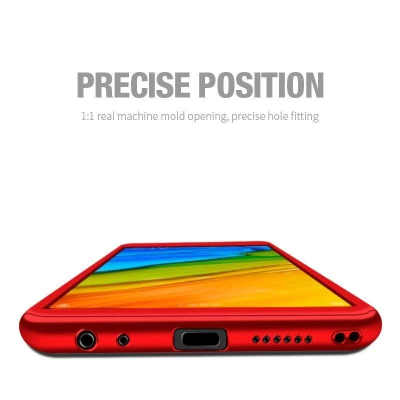 ZNP Luxury Full Cover Case For Xiaomi Redmi Note 5 6 Pro Redmi Note 7 5A Case With Glass For Redmi 4X 6A 6 Pro 5 Plus Phone Case
