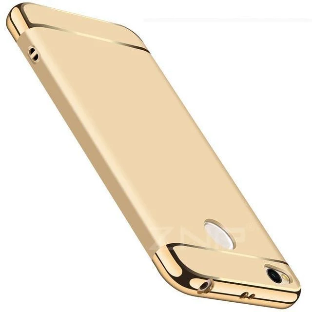 ZNP Luxus-Hartschale, galvanisierte, stoßfeste Hüllen für Xiaomi Redmi 4X Hülle 4X Telefonabdeckung für Redmi 4X Hülle Schutzhülle
