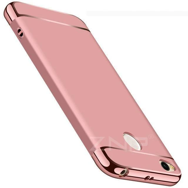 ZNP Luxus-Hartschale, galvanisierte, stoßfeste Hüllen für Xiaomi Redmi 4X Hülle 4X Telefonabdeckung für Redmi 4X Hülle Schutzhülle