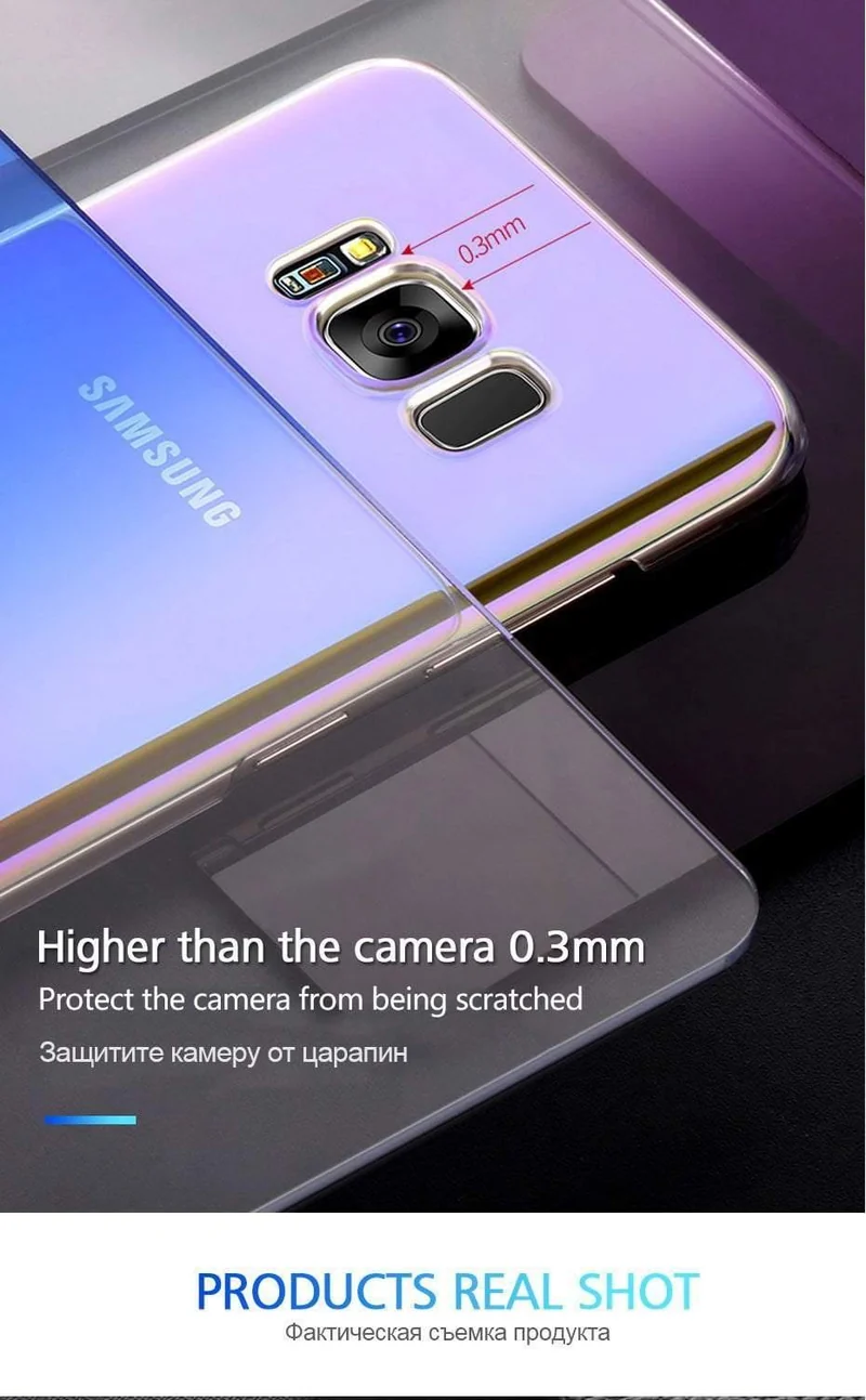 ZNP Luxus-Handyhüllen mit Farbverlauf für Samsung Galaxy Note 8, S8 Plus, S7 Edge, Schutzhülle für Samsung A3, A5, A7 2017