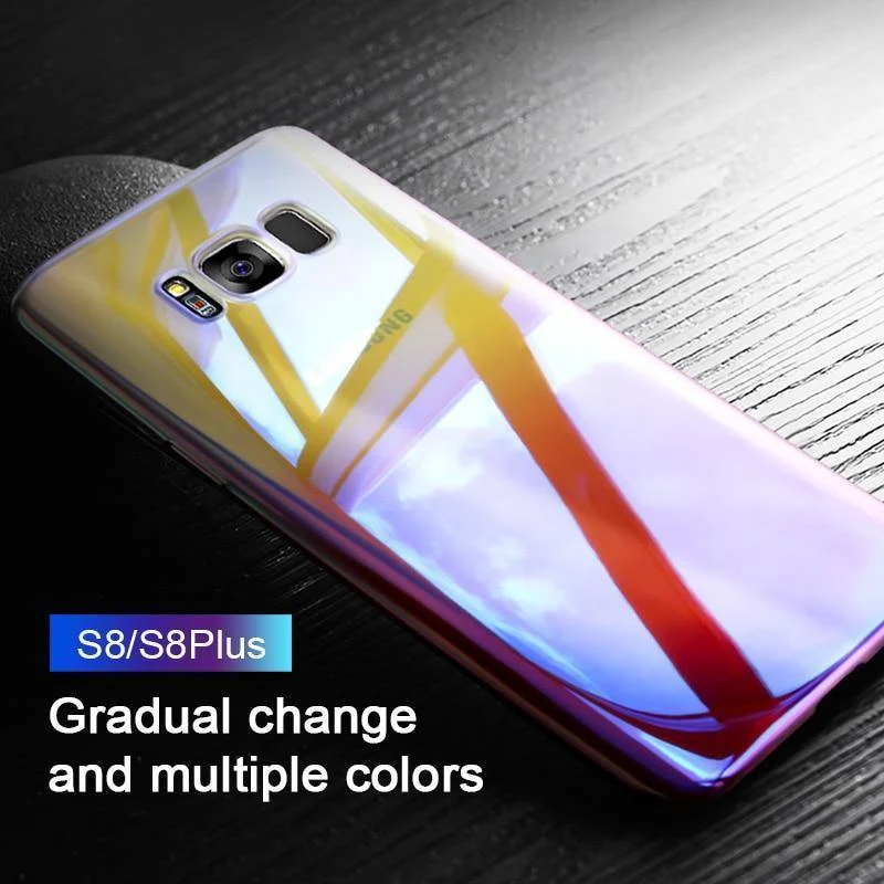 ZNP Luxus-Handyhüllen mit Farbverlauf für Samsung Galaxy Note 8, S8 Plus, S7 Edge, Schutzhülle für Samsung A3, A5, A7 2017