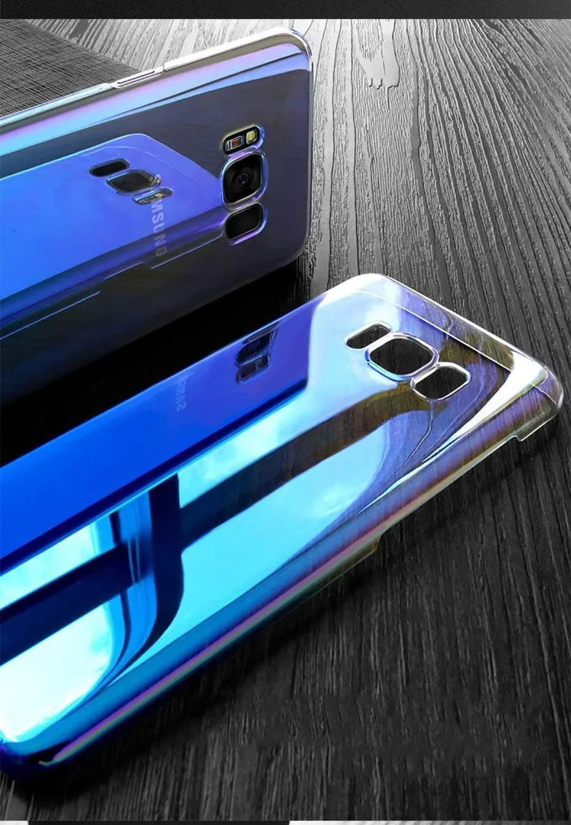 ZNP Luxus-Handyhüllen mit Farbverlauf für Samsung Galaxy Note 8, S8 Plus, S7 Edge, Schutzhülle für Samsung A3, A5, A7 2017