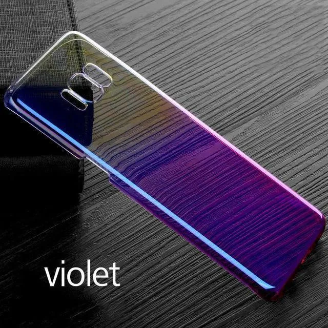 ZNP Luxus-Handyhüllen mit Farbverlauf für Samsung Galaxy Note 8, S8 Plus, S7 Edge, Schutzhülle für Samsung A3, A5, A7 2017