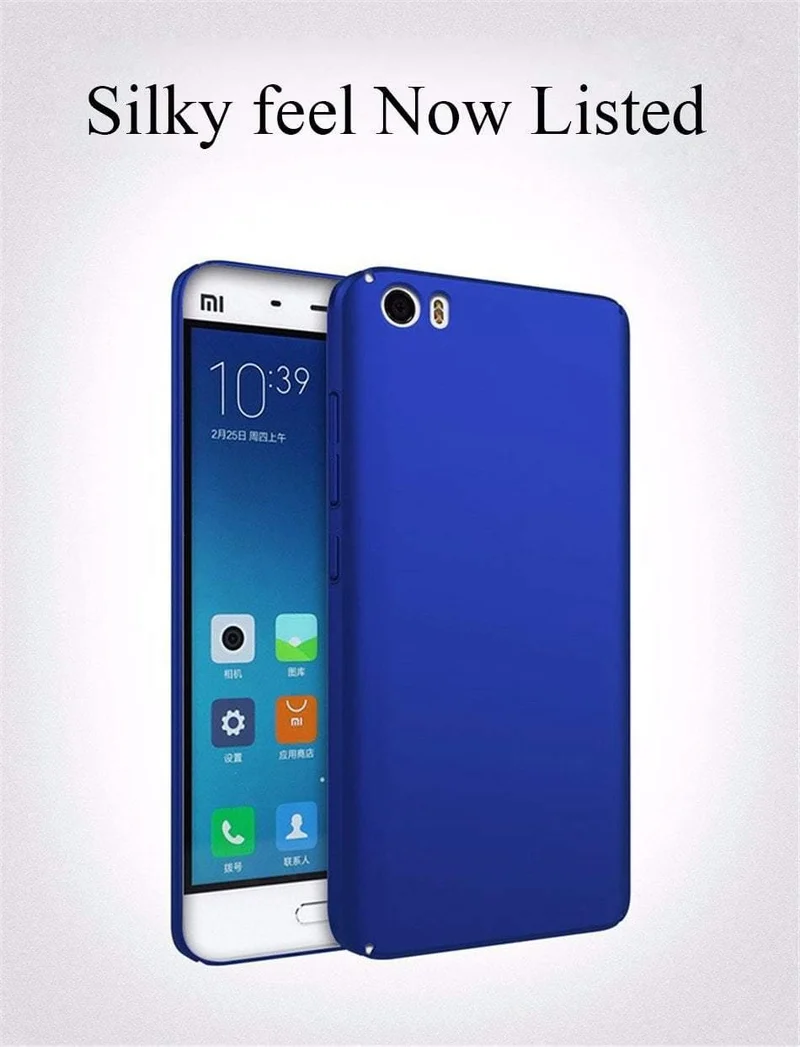 Mode Harte Matte Fall Für Xiaomi Mi5 Fällen Mi5s Für Xiaomi Mi 5s Fall 360 Vollen Schutz FÜR MI 5 Abdeckung Kunststoff Telefon Fällen