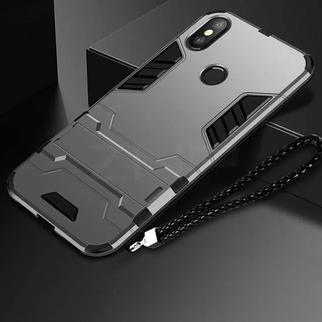 ZNP Vollständig stoßfeste Panzerungs-Telefonhülle für Xiaomi Redmi 5 Plus Note 5 6 Pro Matte Schutzhülle für Redmi 5 Hüllen Coque