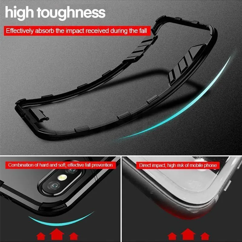 ZNP Vollständig stoßfeste Panzerungs-Telefonhülle für Xiaomi Redmi 5 Plus Note 5 6 Pro Matte Schutzhülle für Redmi 5 Hüllen Coque