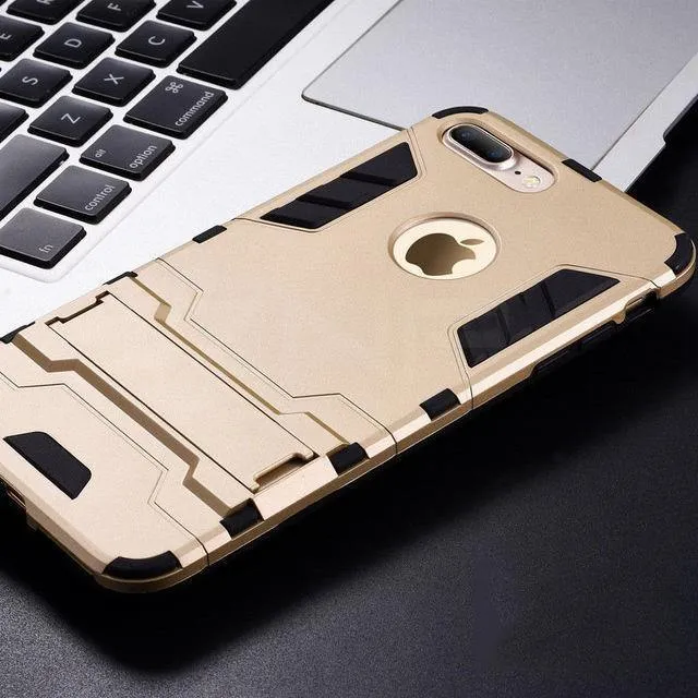 ZNP Volle stoßfeste Rüstung Telefonhülle für iPhone X 6 7 8 Plus Matte Schutzhüllen für iPhone 8 7 Plus 5 5s SE Hülle