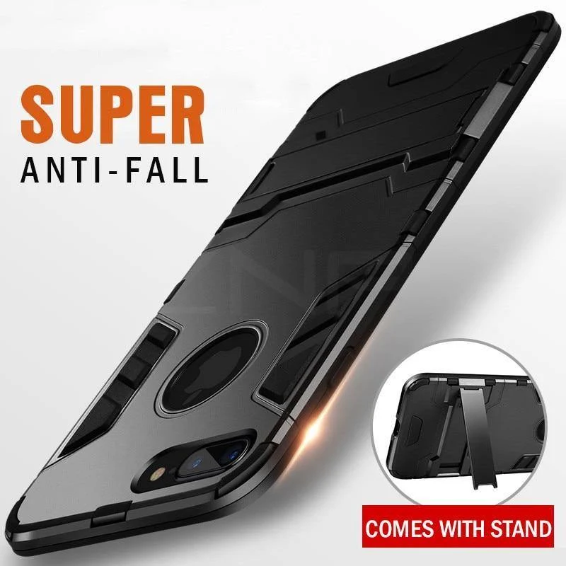 ZNP Volle stoßfeste Rüstung Telefonhülle für iPhone X 6 7 8 Plus Matte Schutzhüllen für iPhone 8 7 Plus 5 5s SE Hülle