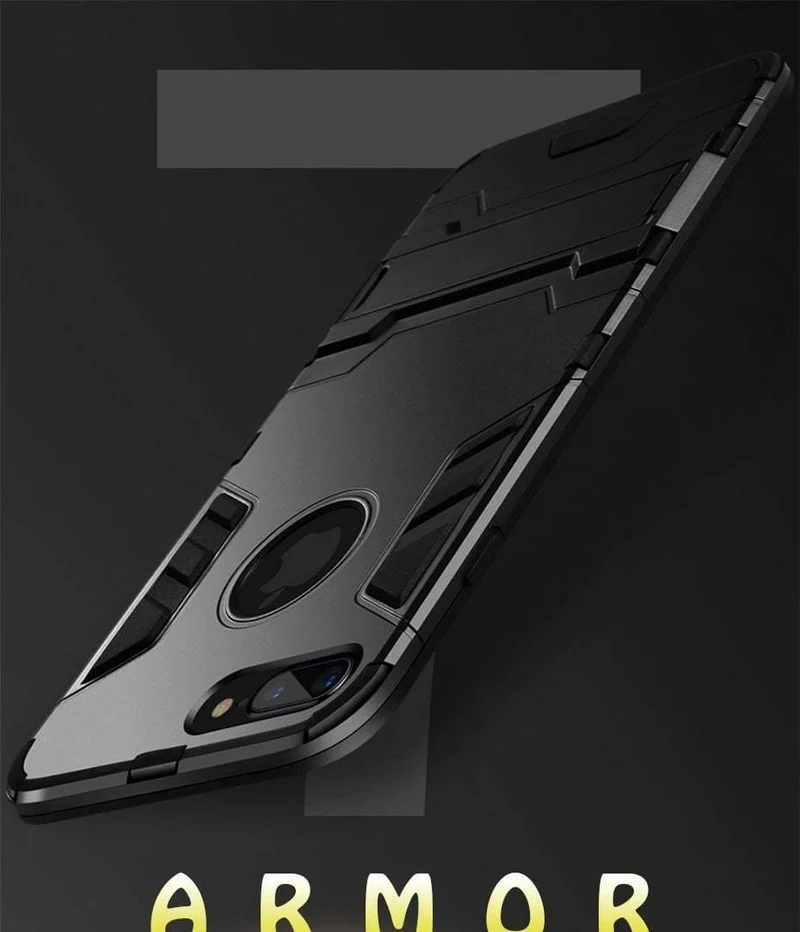 ZNP Volle stoßfeste Rüstung Telefonhülle für iPhone X 6 7 8 Plus Matte Schutzhüllen für iPhone 8 7 Plus 5 5s SE Hülle