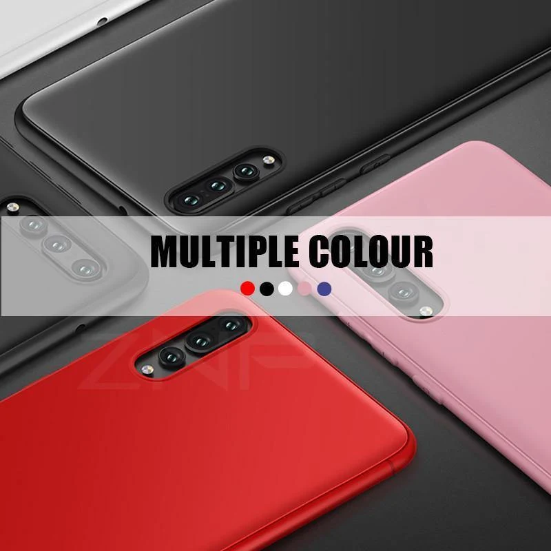 Weiche, dünne, matte Silikon-Telefonhülle für Huawei P20 Mate 10 Lite Pro, Softcover-Hülle für Huawei Honor Play für Honor 9 10 Lite