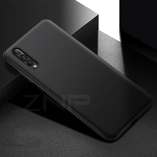 Weiche, dünne, matte Silikon-Telefonhülle für Huawei P20 Mate 10 Lite Pro, Softcover-Hülle für Huawei Honor Play für Honor 9 10 Lite