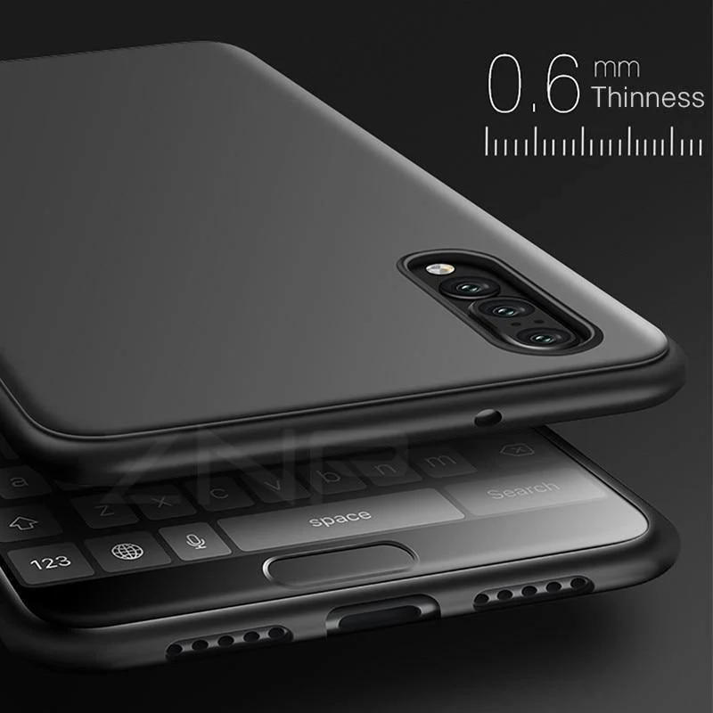 Weiche, dünne, matte Silikon-Telefonhülle für Huawei P20 Mate 10 Lite Pro, Softcover-Hülle für Huawei Honor Play für Honor 9 10 Lite