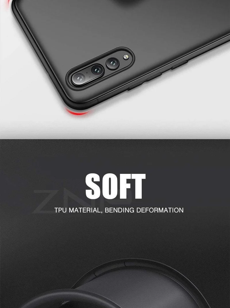 Weiche, dünne, matte Silikon-Telefonhülle für Huawei P20 Mate 10 Lite Pro, Softcover-Hülle für Huawei Honor Play für Honor 9 10 Lite