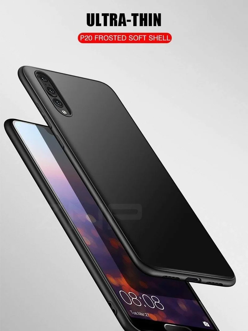 Weiche, dünne, matte Silikon-Telefonhülle für Huawei P20 Mate 10 Lite Pro, Softcover-Hülle für Huawei Honor Play für Honor 9 10 Lite