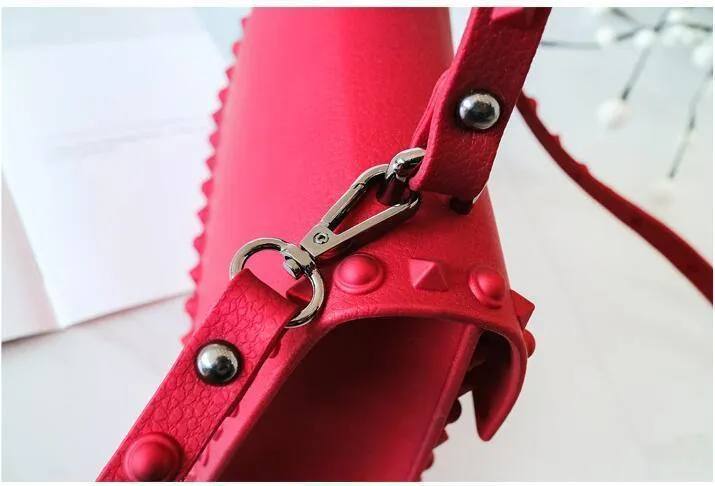 Frauen Messenger Bags Hochwertige PVC Transparent Zipfel Sommer Mädchen Strandtasche Mode Ketten Schulter Umhängetaschen XS-502