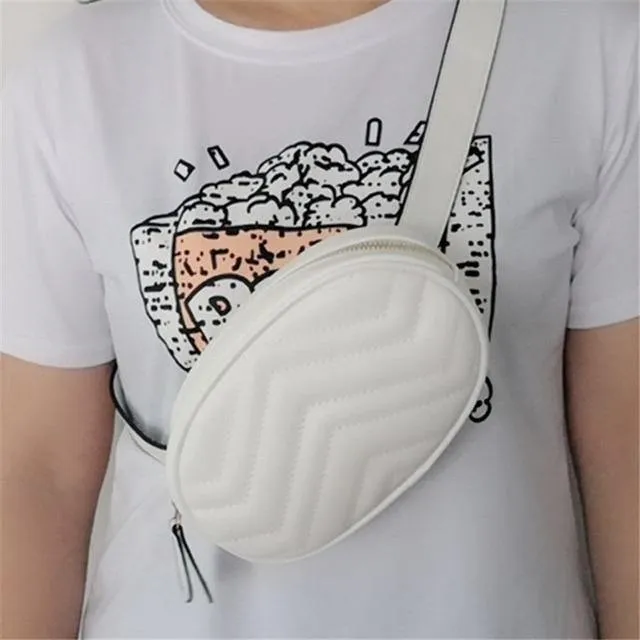 Frauen nieten Taille Fanny Pack taschen luxus marke mode samt leder brust gürtel handtasche rot schwarz hohe qualität
