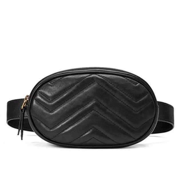 Frauen nieten Taille Fanny Pack taschen luxus marke mode samt leder brust gürtel handtasche rot schwarz hohe qualität