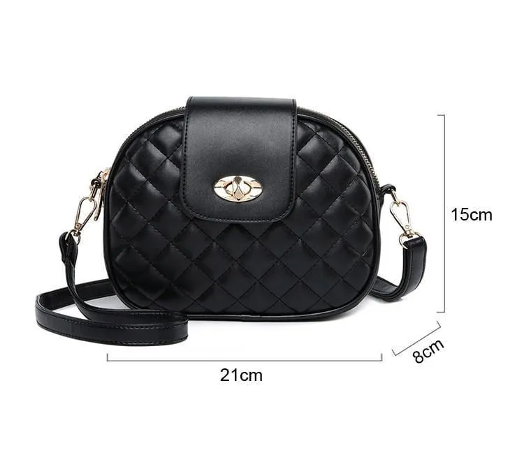 Umhängetaschen für Damen, hohe Kapazität, 3-lagige Schultertasche, Handtasche aus PU-Leder, Messenger-Tasche für Damen
