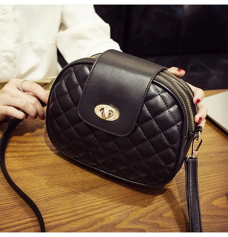 Umhängetaschen für Damen, hohe Kapazität, 3-lagige Schultertasche, Handtasche aus PU-Leder, Messenger-Tasche für Damen