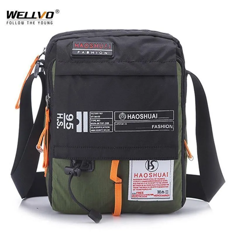 Umhängetasche Schulter Umhängetaschen Multifunktions Mode Lässig Wandern Fahrrad Reise Satchel Schule Handtasche XA80ZC