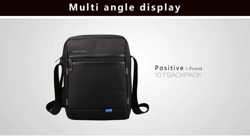 Herren-Kuriertaschen, wasserdicht, für Schule und Business, Tragegriff, 9.7 Zoll, modische Schulter-Crossbody-Taschen