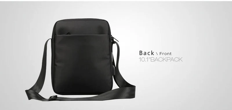 Herren-Kuriertaschen, wasserdicht, für Schule und Business, Tragegriff, 9.7 Zoll, modische Schulter-Crossbody-Taschen