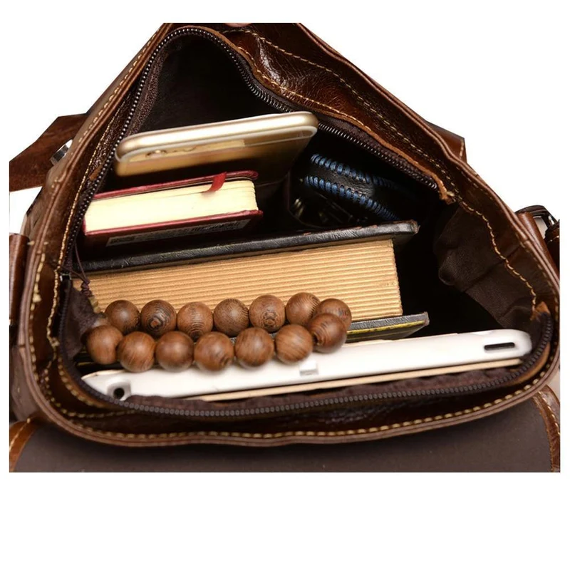 Leder Herren Taschen Mode Männliche Umhängetasche Herren Kleine Aktentasche Mann Lässig Umhängetaschen Schulter Handtasche